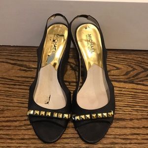 Michael Kors Studded Heels- size 9
